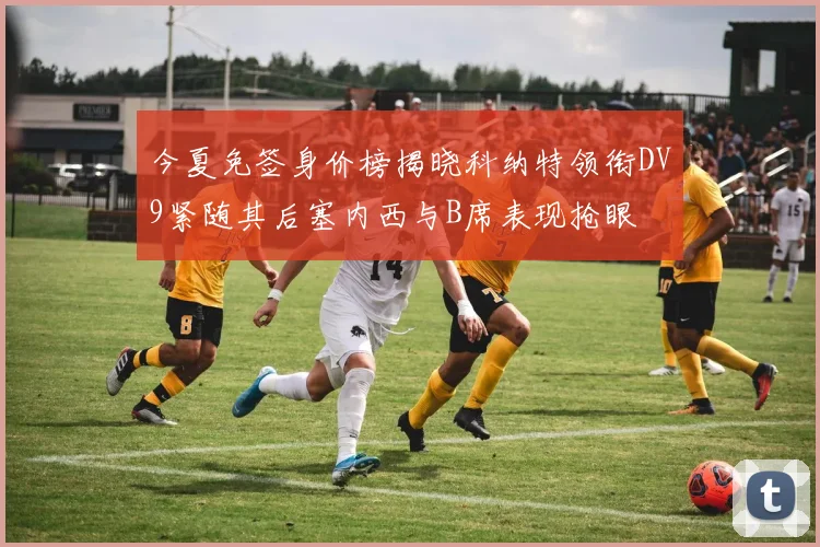 今夏免签身价榜揭晓科纳特领衔DV9紧随其后塞内西与B席表现抢眼